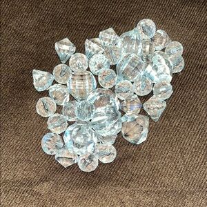 Clear Acrylic Gemstones